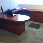 Used Knoll Reff Desk Sets with Leather Executive chair and Side Chair Included 750.00 Philadelphia Pennsylvania2