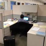 Used Allsteel 6×6 and 8×6 cubicles