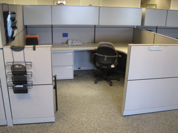 Steelcase Montage 7x9 Used Cubicles1