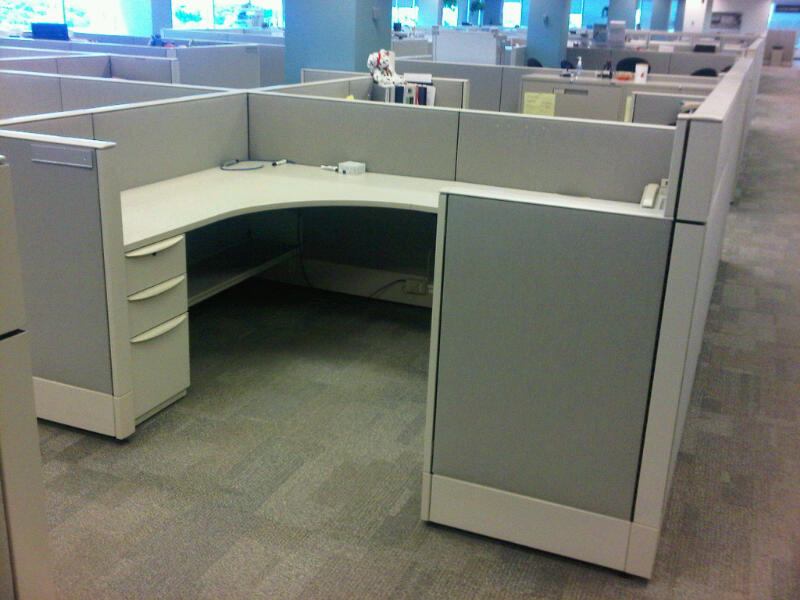 used haworth cubicles