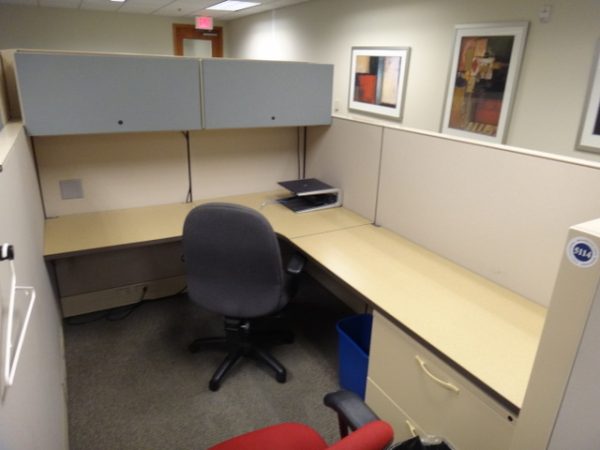 Used Herman Miller Q Workstations 6x6 and 6x82