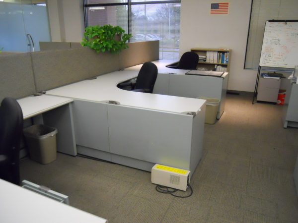 Used Steelcase Context 6.5 x 6.5 workstations