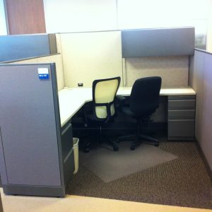 Used Allsteel Concensys 7x7 Cubicles1
