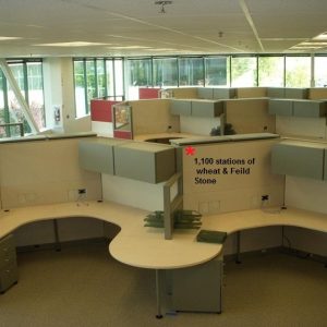 Used 6x8 or 6x6 or 8x8 Steelcase Answer with 54 high panels4