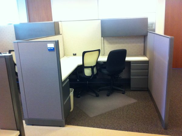 Used Allsteel Consensys 7x7 cubicles1
