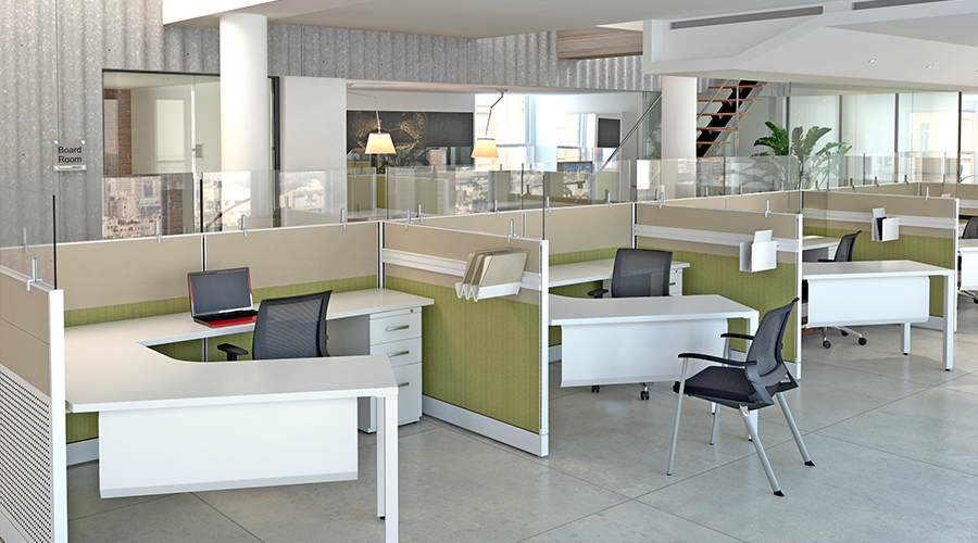 Benefits of an Open Office Cubicle Concept 