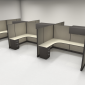 67” High 6x8 1 File, 1 Overhead Bin