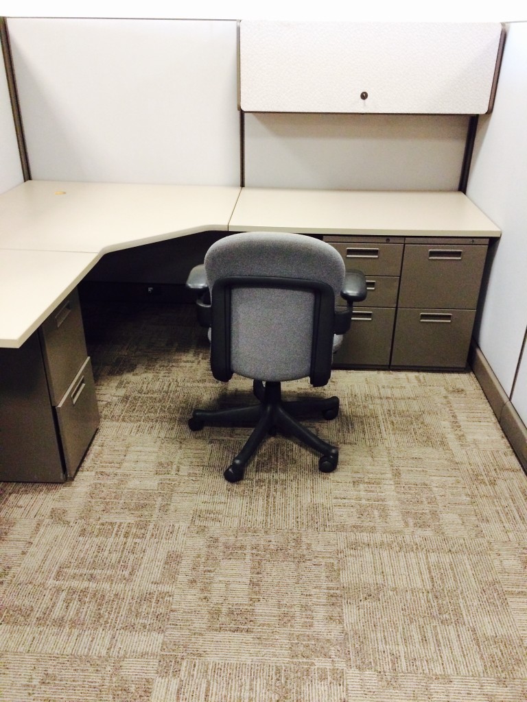 Herman Miller AO2 8X9 Includes Task and Side Chairs! | UsedCubicles.com