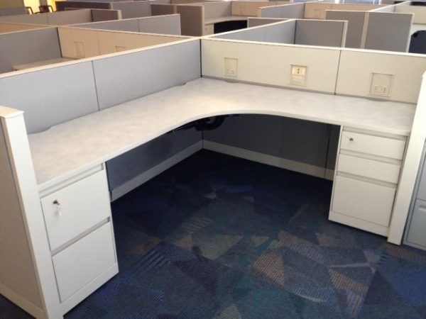 Steelcase Answer 8X8 Cubicles3