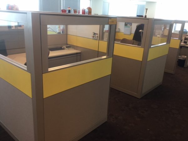 Herman Miller Canvas Cubicles - Must Go