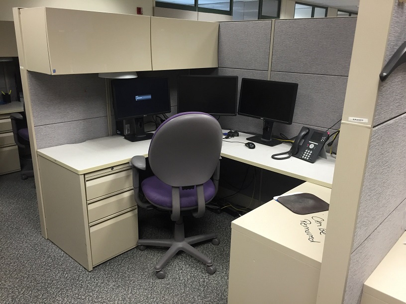 Teknion 7 x 5 Cubicle 66" H panels - Non Powered - Sold