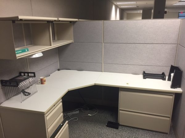 Teknion 7 x 5 Cubicle 66" H panels - Non Powered - Sold