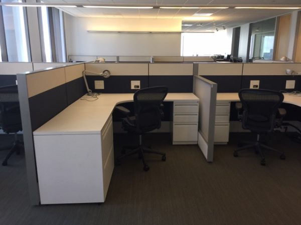 Haworth Compose Cubicles, Low Wall