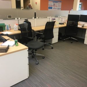 Herman Miller Canvas Cubicles, 6X7 with Glass