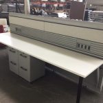 Knoll Currents Benching Cubicles