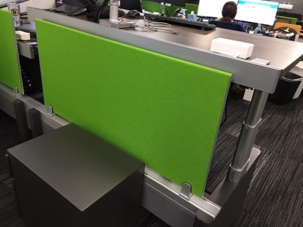 Steelcase Bivi Height Adjustable Benching Cubicles