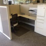 Knoll Dividends Cubicles With Storage Tower