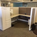 Knoll Dividends Cubicles With Storage Tower