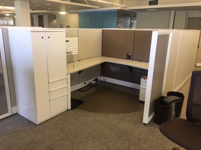 Knoll Dividends Cubicles With Storage Tower 4 
