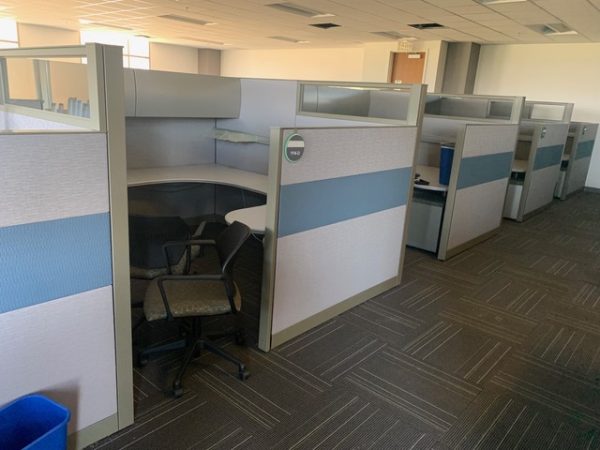 steelcase answer cubicles 8x8 loaded 2